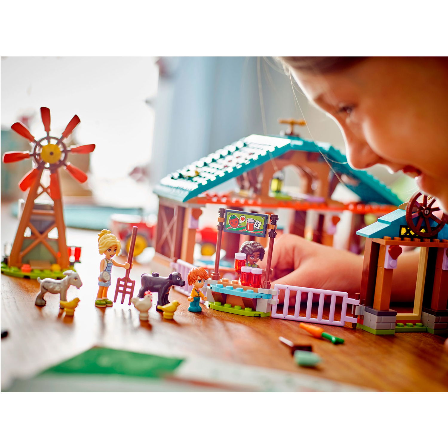 Конструктор LEGO Friends Ферма блочный - фото 14