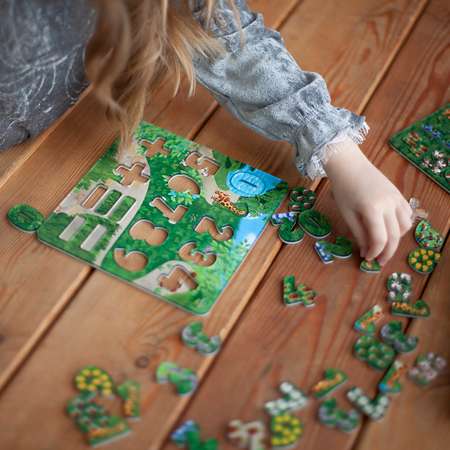 Игровой набор КУВЫРКОМ Магнитные Цифры 35 и Знаки 9