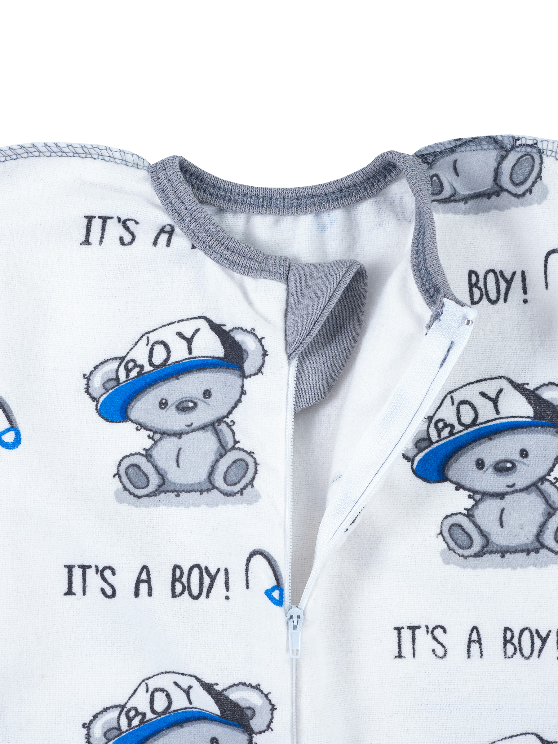 Конверт пеленальный (кокон) FunEcotex белый - фото 2