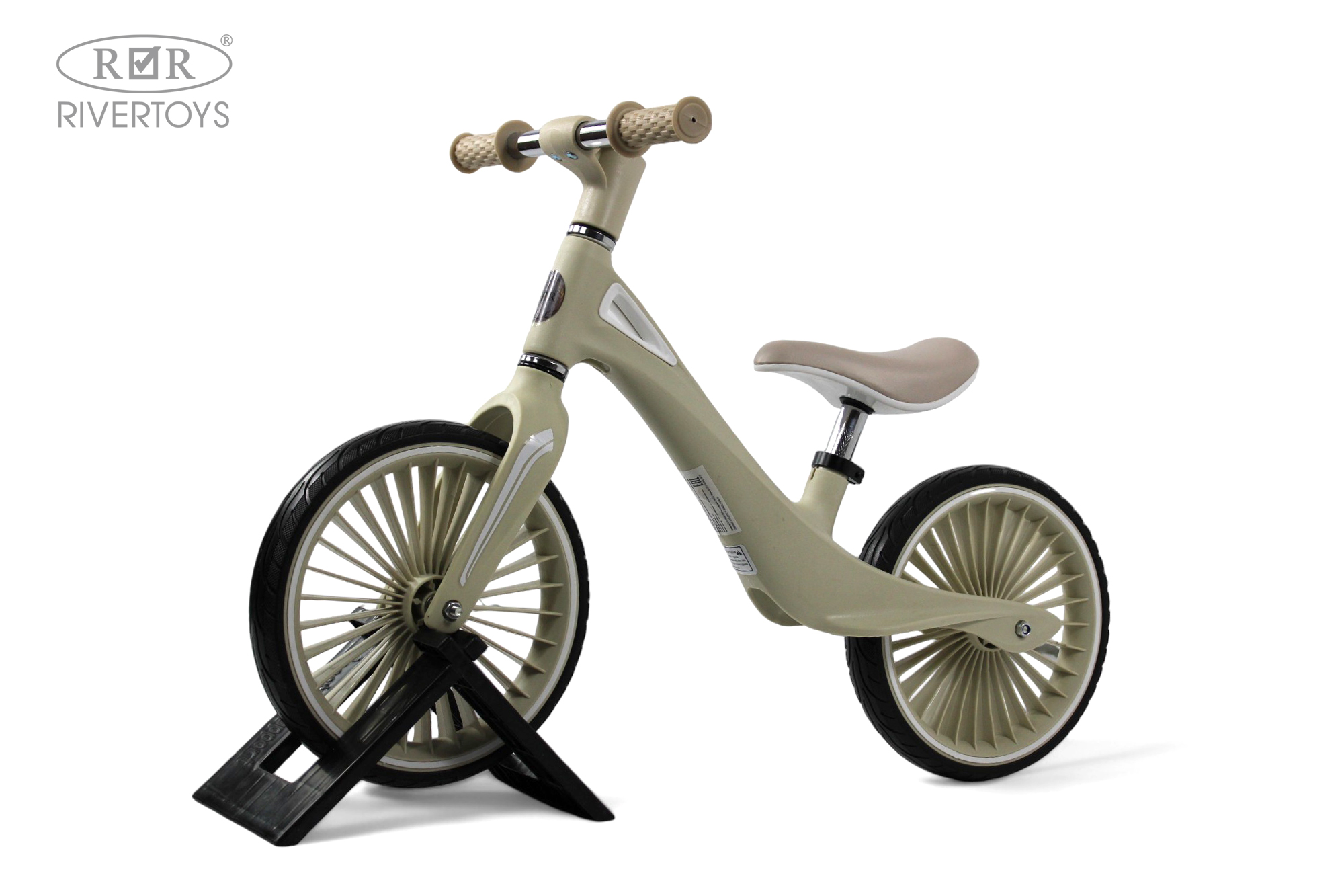 Двухколесный беговел RIVERTOYS 12 дюймов - фото 1