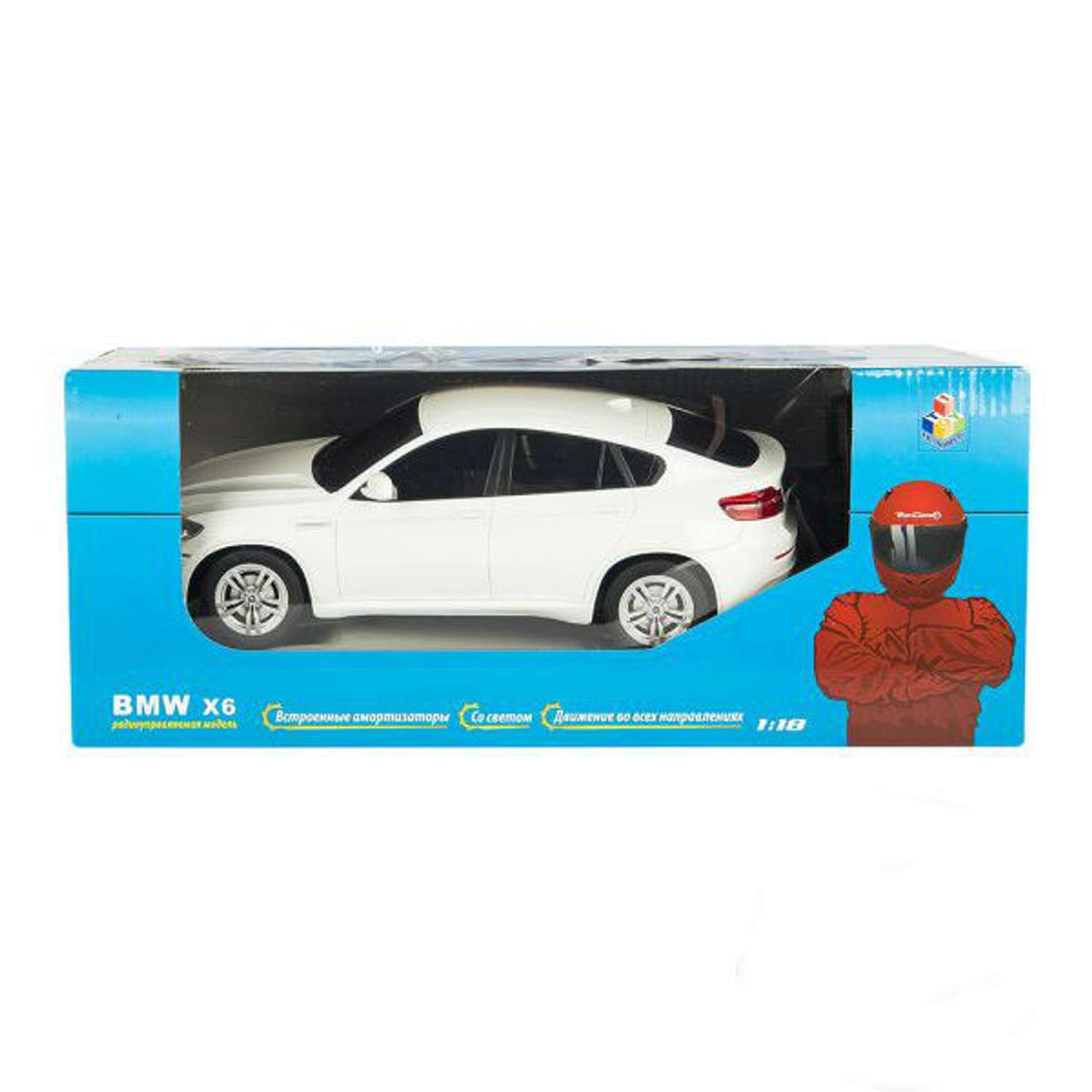 Автомобиль РУ 1TOY BMW 1:18 в ассортименте - фото 2