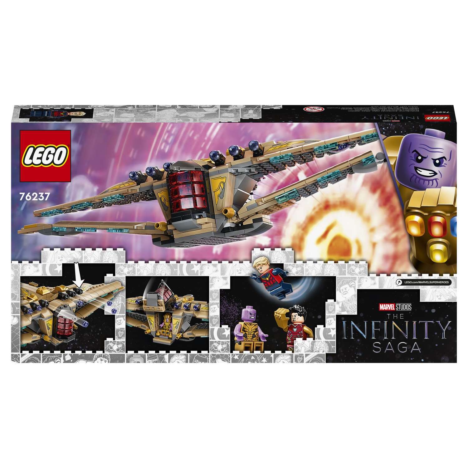 Конструктор LEGO Marvel Super Heroes Святилище II финальная битва блочный - фото 3