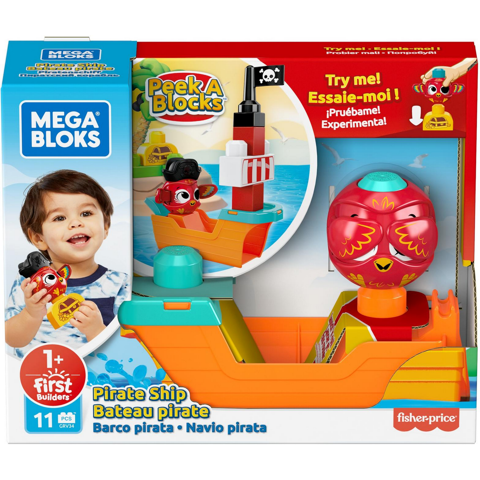 Конструктор Mega Bloks Прятки с пиратами 11 дет. - фото 2