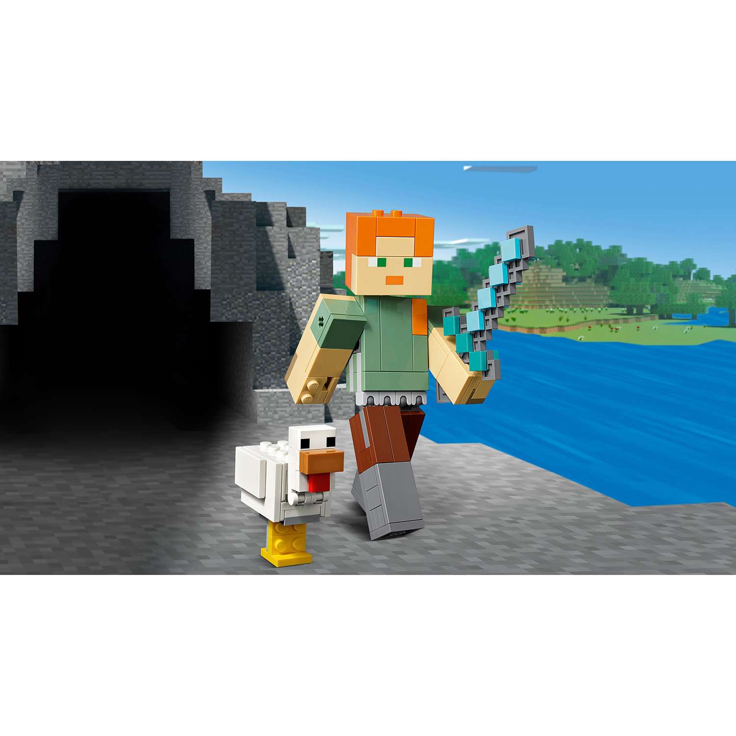 Конструктор LEGO Minecraft блочный - фото 7