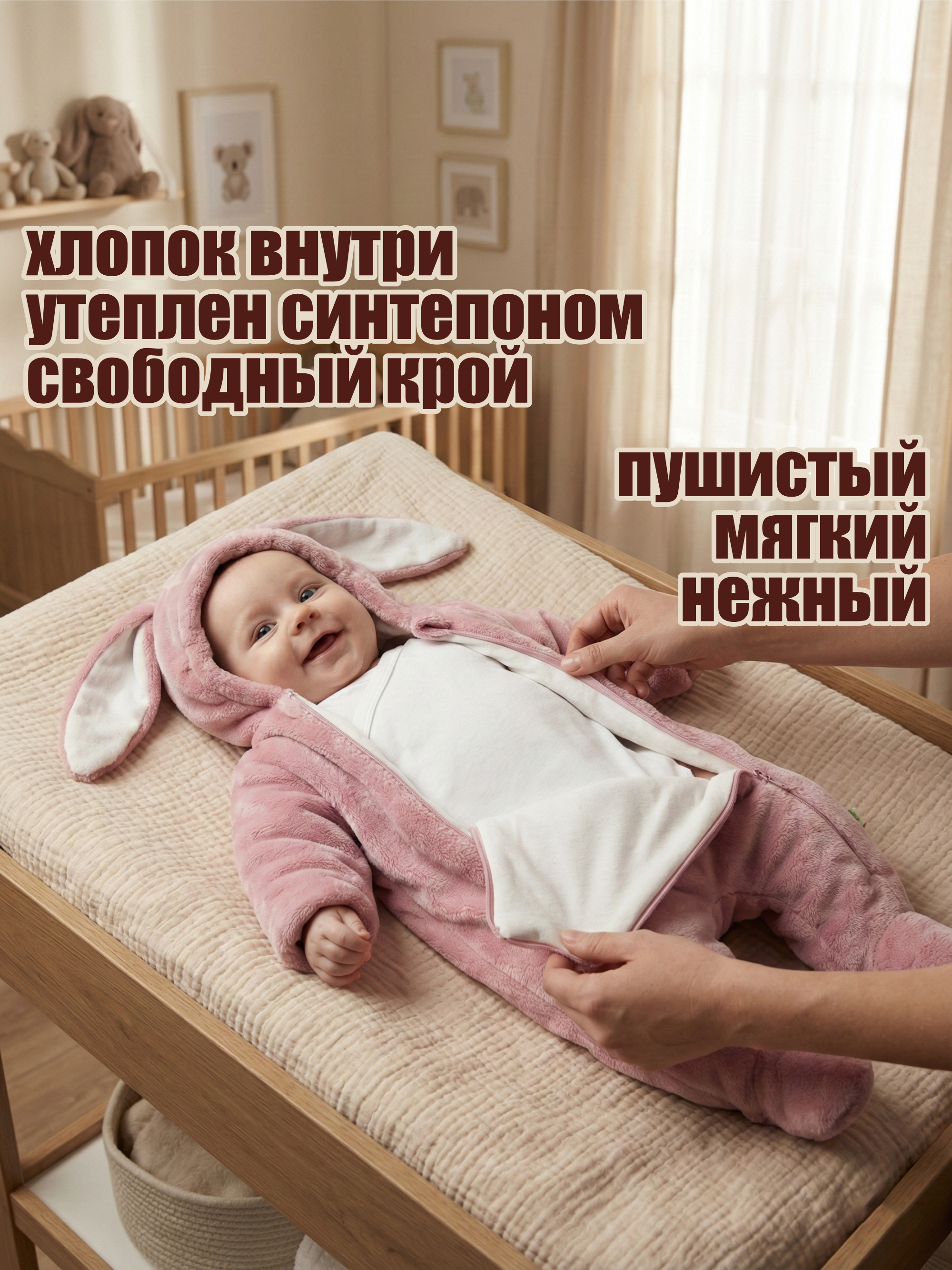 Комбинезон утепленный СОННЫЙ ГНОМИК 2408/2 - фото 3