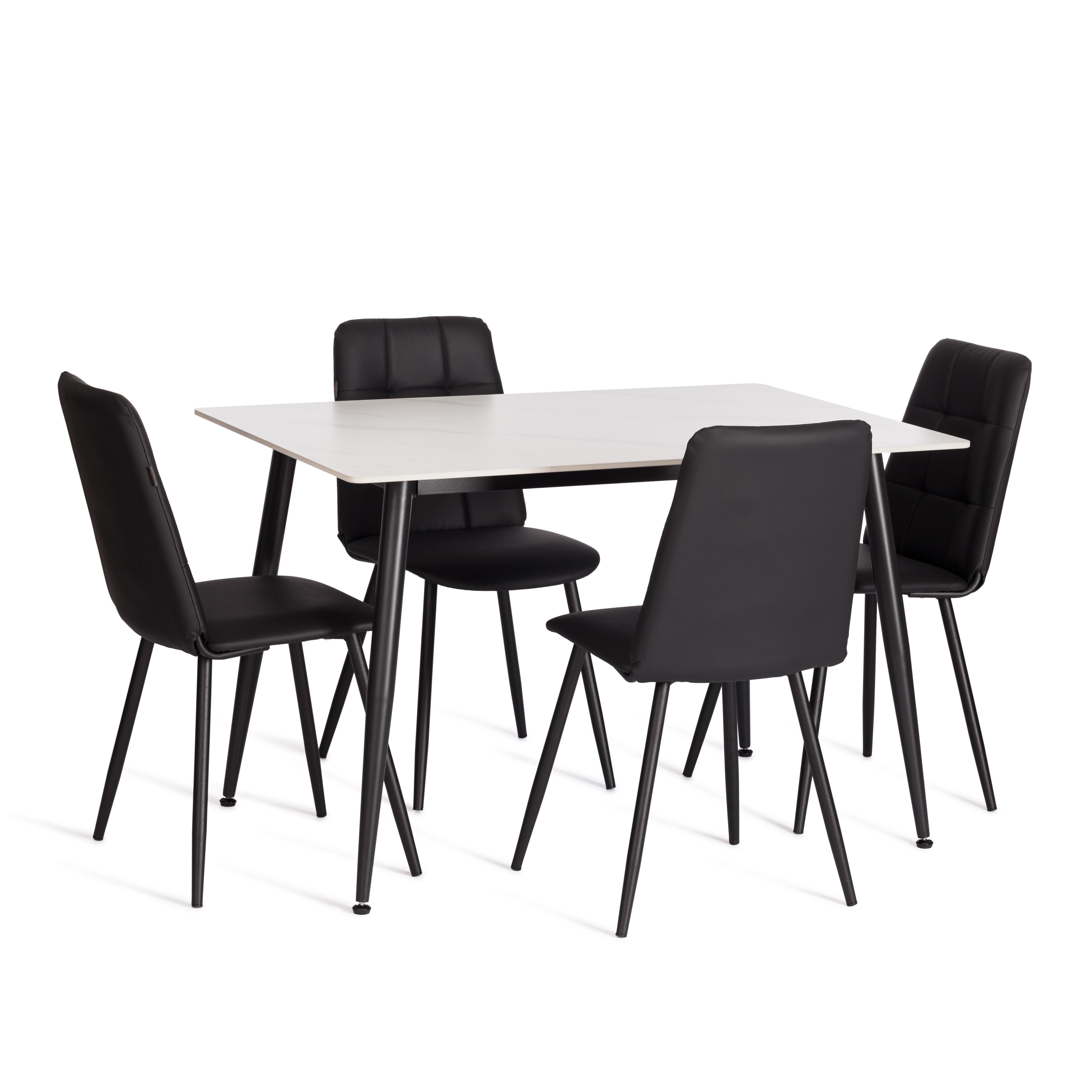 Стул TETCHAIR Asti TREND экокожа черный 2 шт. - фото 3