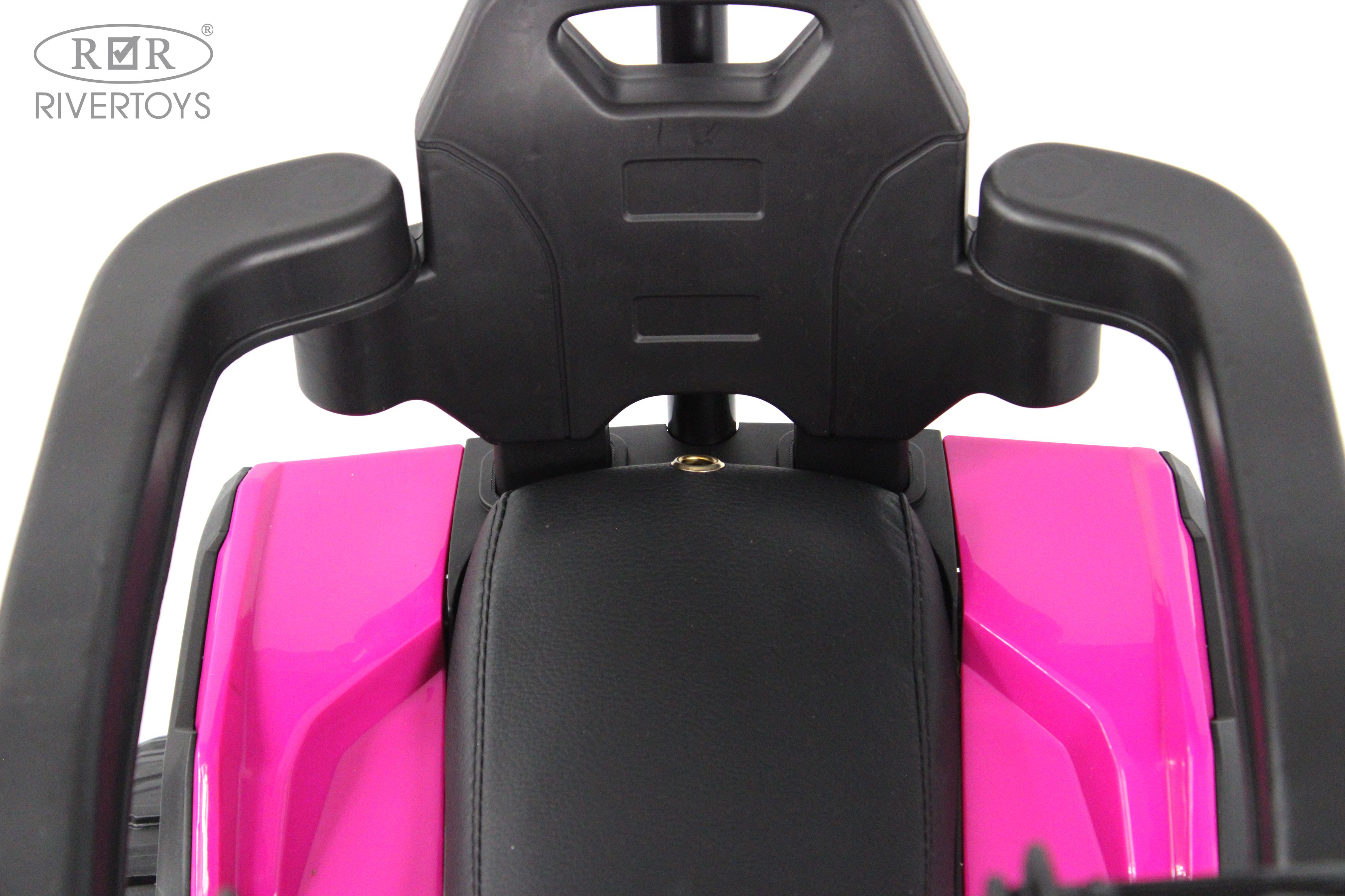 Электромобиль RIVERTOYS F003FF Pink - фото 7