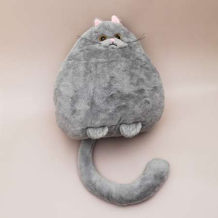 Игрушка мягкая ЭВРИКА Кот Облачко серый