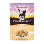 Корм влажный для кошек HILLS 85г Ideal Balance с томленой курицей пауч