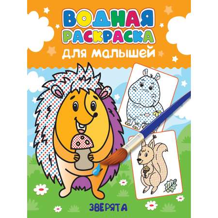 Водная раскраска Проф-Пресс для малышей в ассортименте