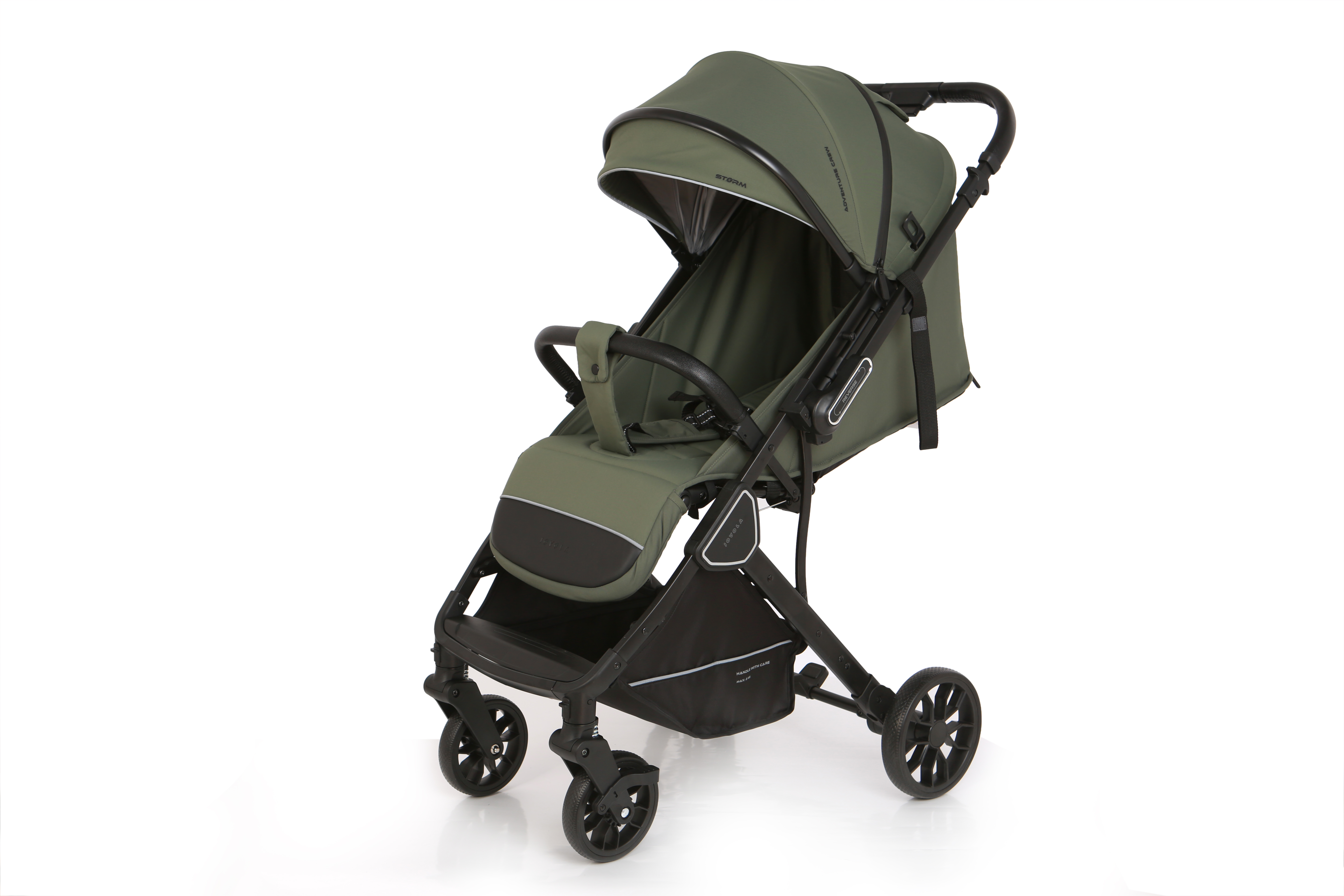 Коляска прогулочная JOVOLA Storm, зеленый - фото 1