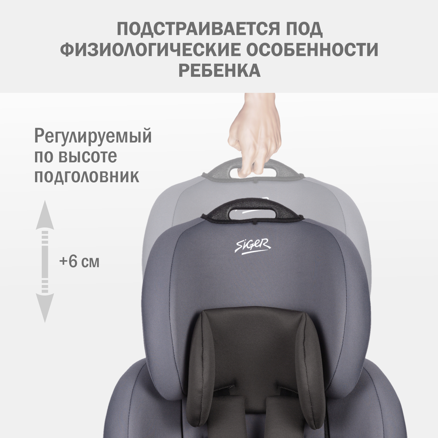 Автокресло SIGER Стар Isofix 1/2/3 (9-36 кг) - фото 4