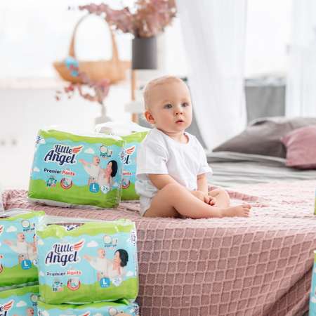 Трусики LittleAngel M 28 шт.