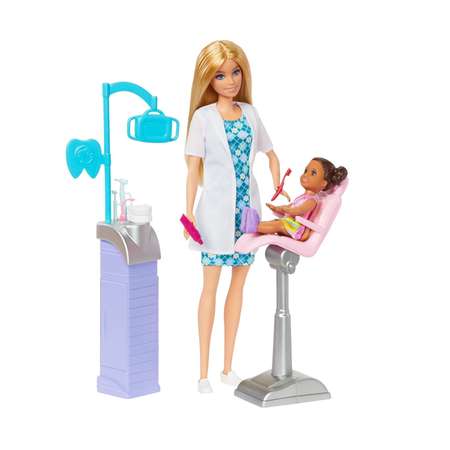 Кукла модельная Barbie Кем быть? Дантист
