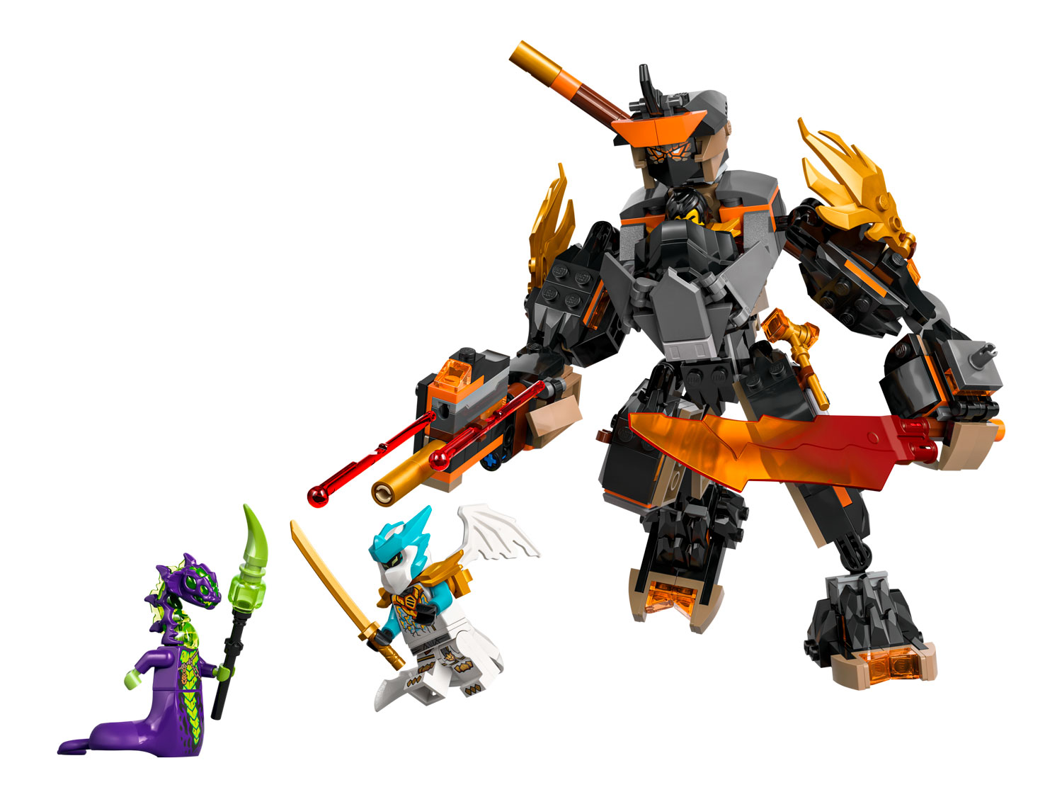 Конструктор LEGO NINJAGO Боевой робот 364 дет. - фото 2