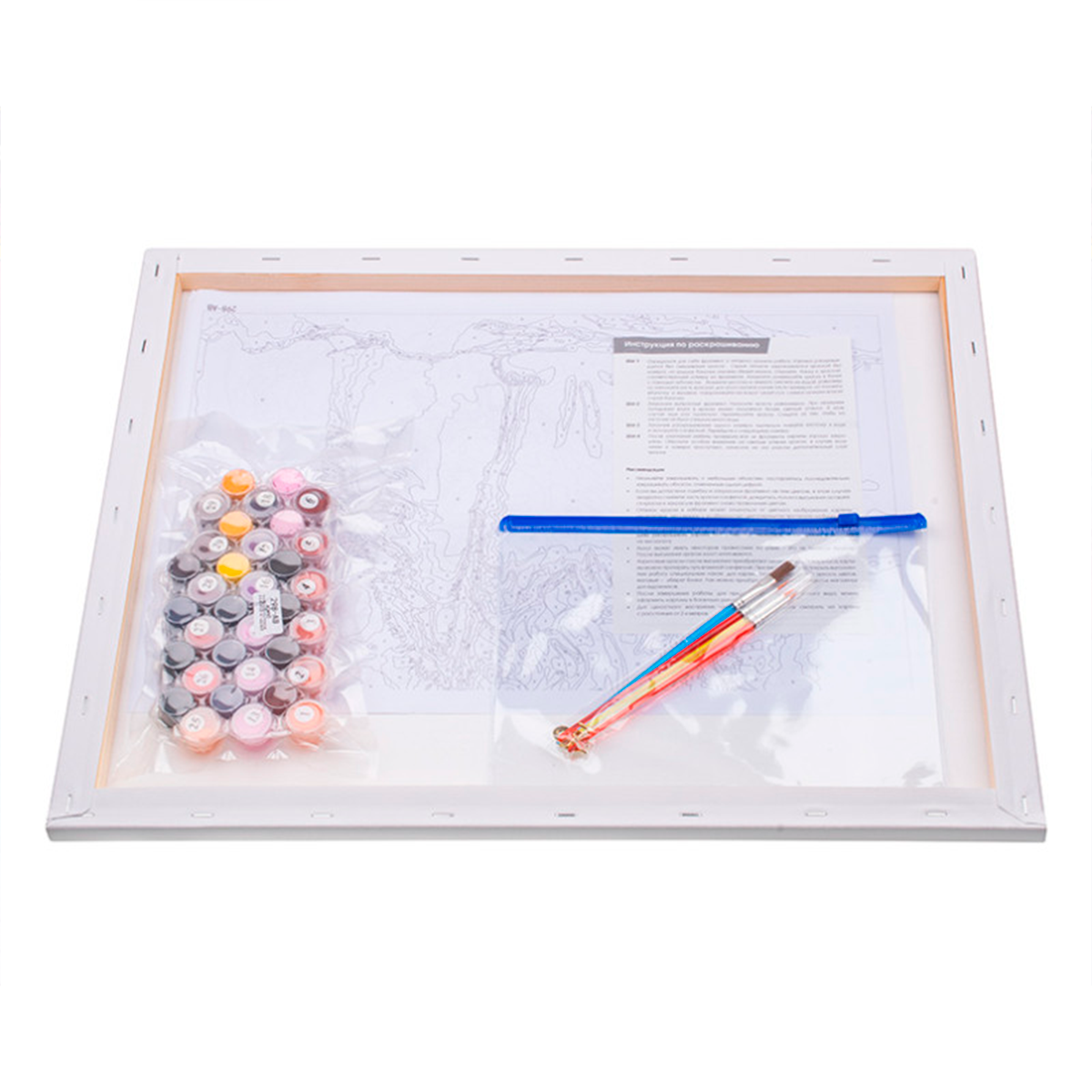 Картина по номерам Белоснежка Полнолуние - фото 5