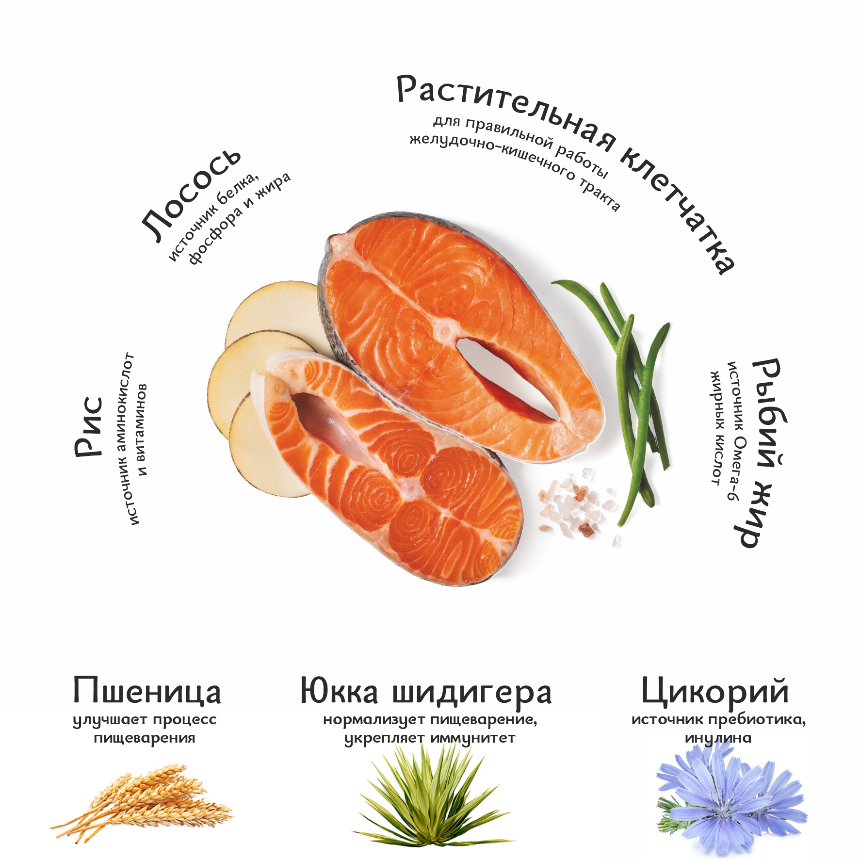 Корм для кошек Roybis 0.4кг с лососем и форелью с чувствительным пищеварением - фото 5