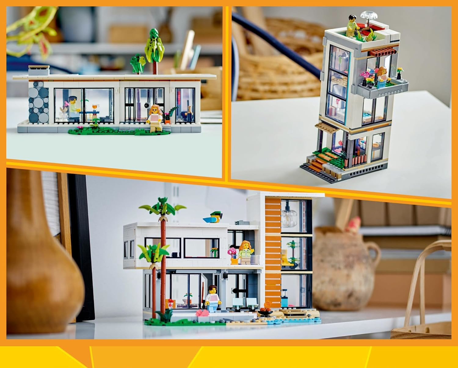 Конструктор LEGO Creator Современный дом блочный - фото 11