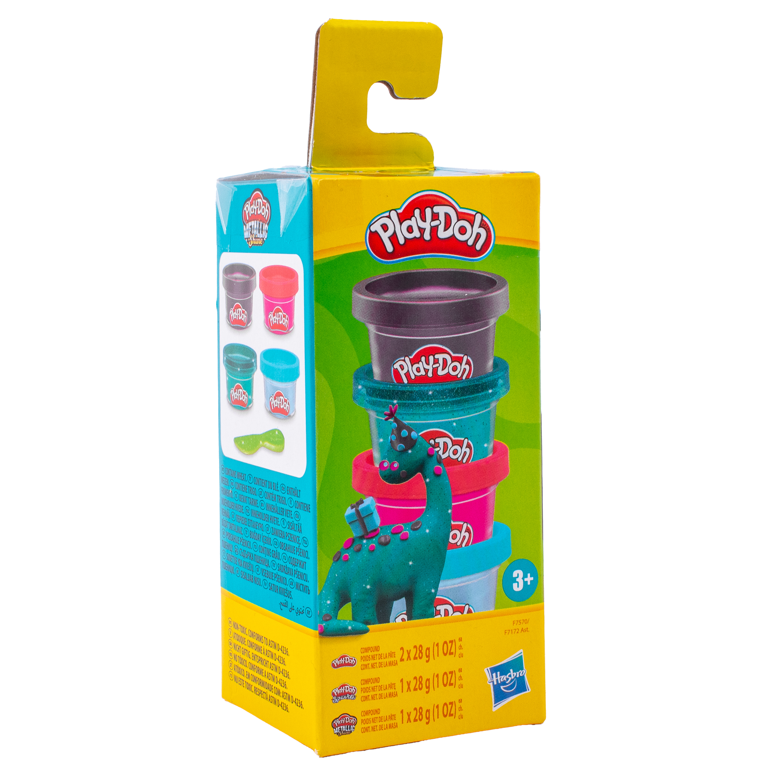 Масса для лепки Hasbro Play-Doh Динозавры 4 цв. - фото 8