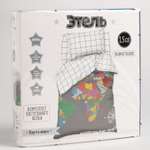 Комплект постельного белья Этель Карта мира полутораспальный