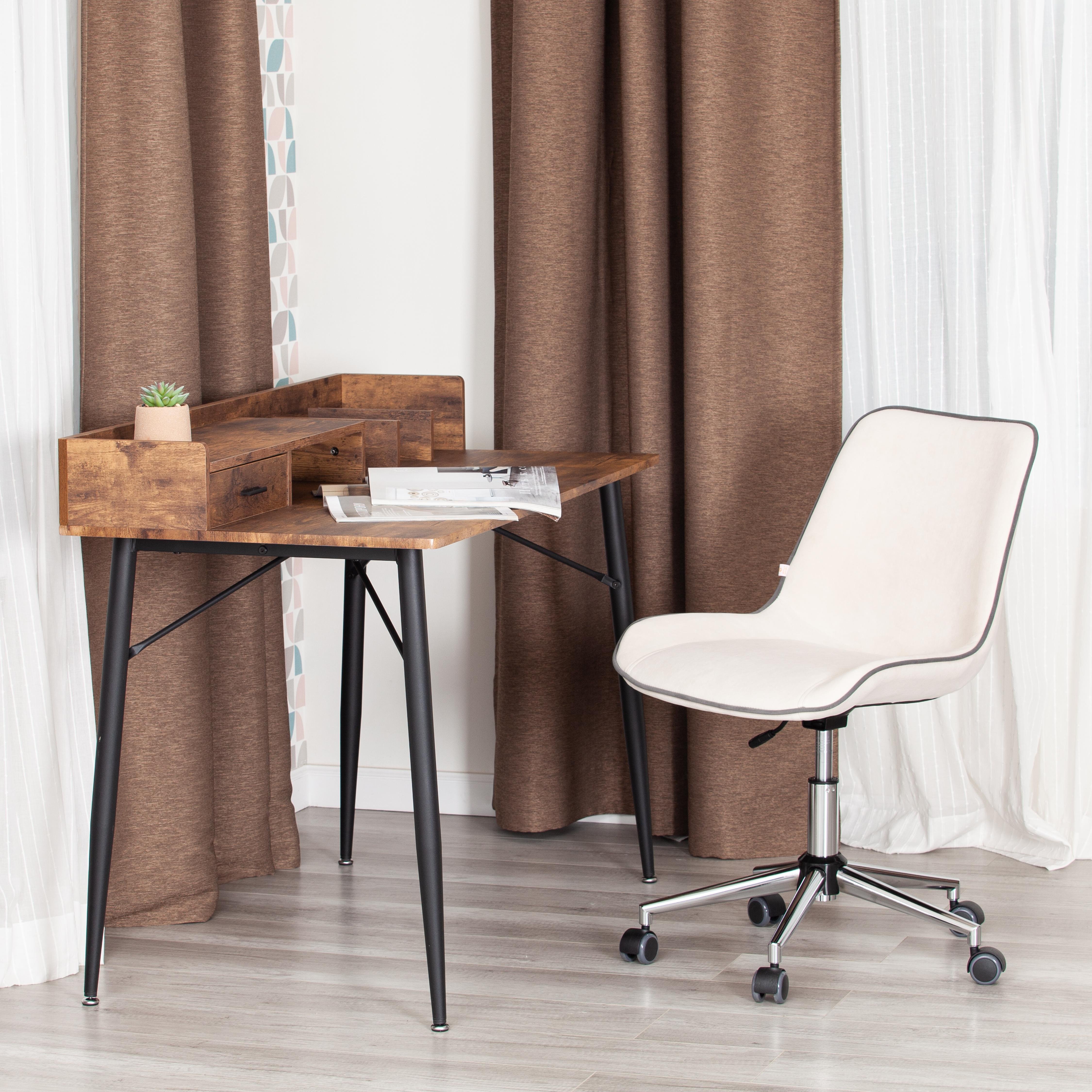 Компьютерное кресло TETCHAIR флок молочный - фото 17