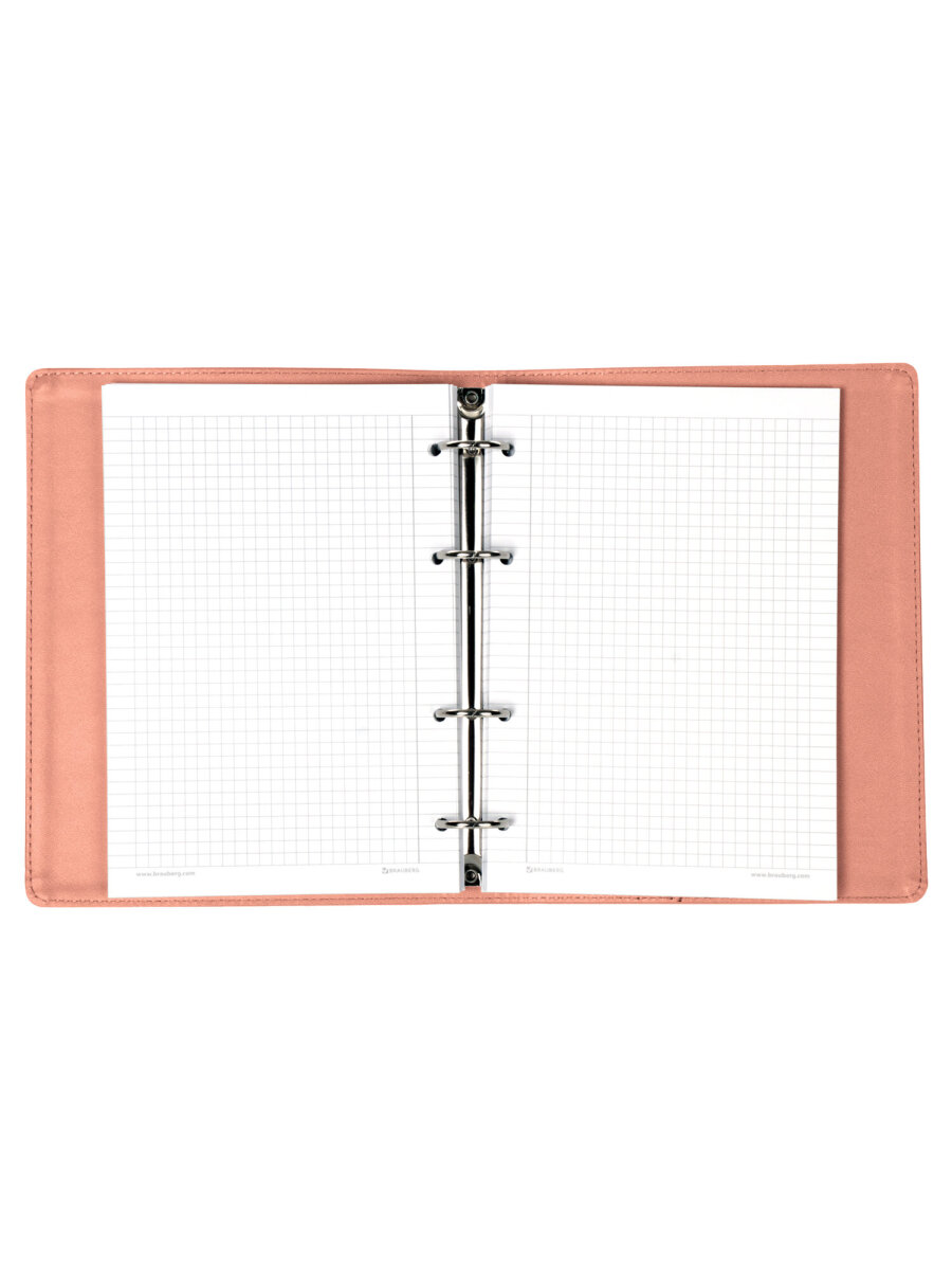 Тетрадь со сменным блоком Brauberg клетка 120 лист. - фото 9