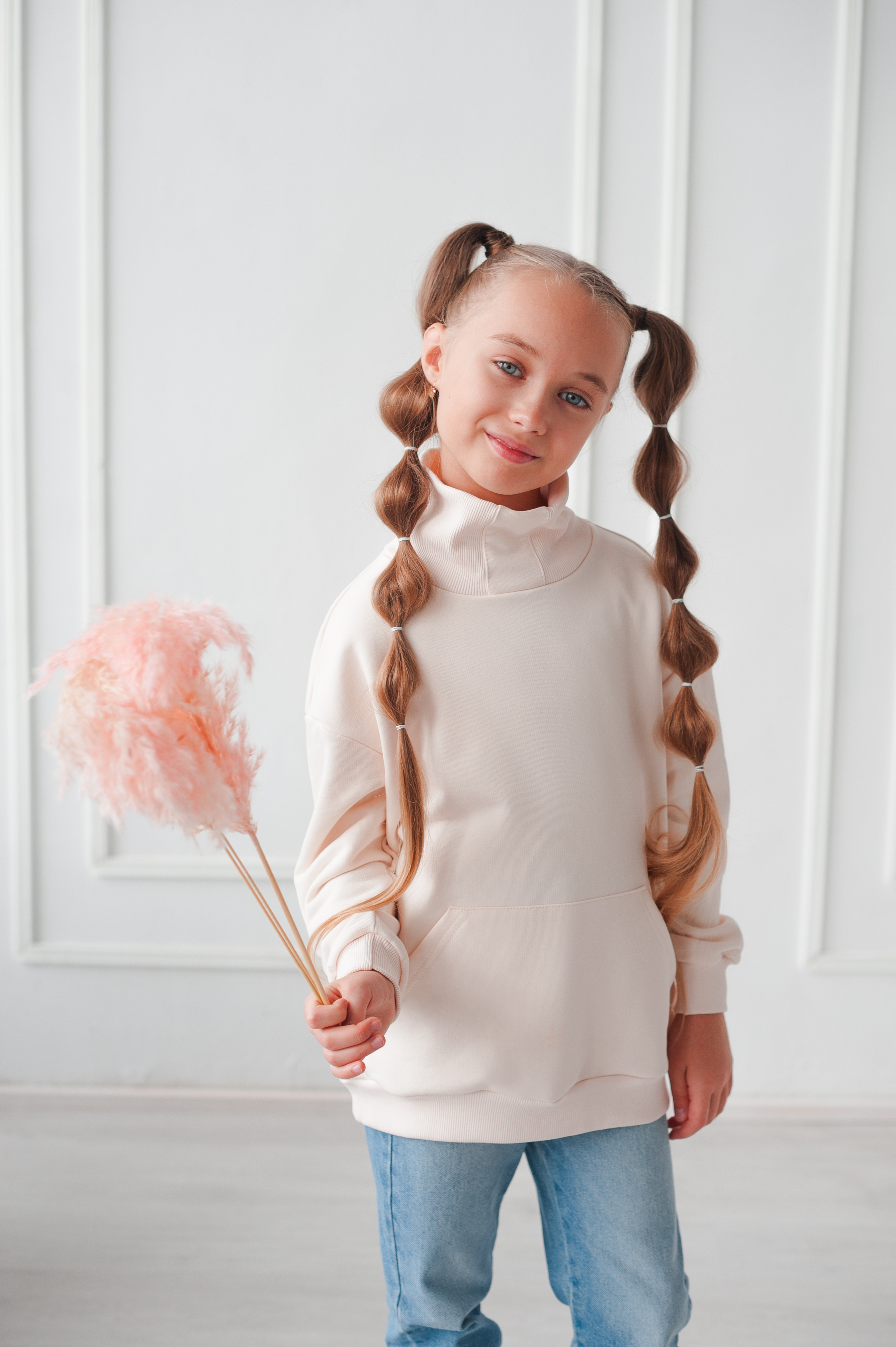 Свитшот MiloTa ТФ04/кремовый - фото 2