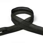 Молния MaxZipper 18 см неразъемная №3 потайная пластиковая черный