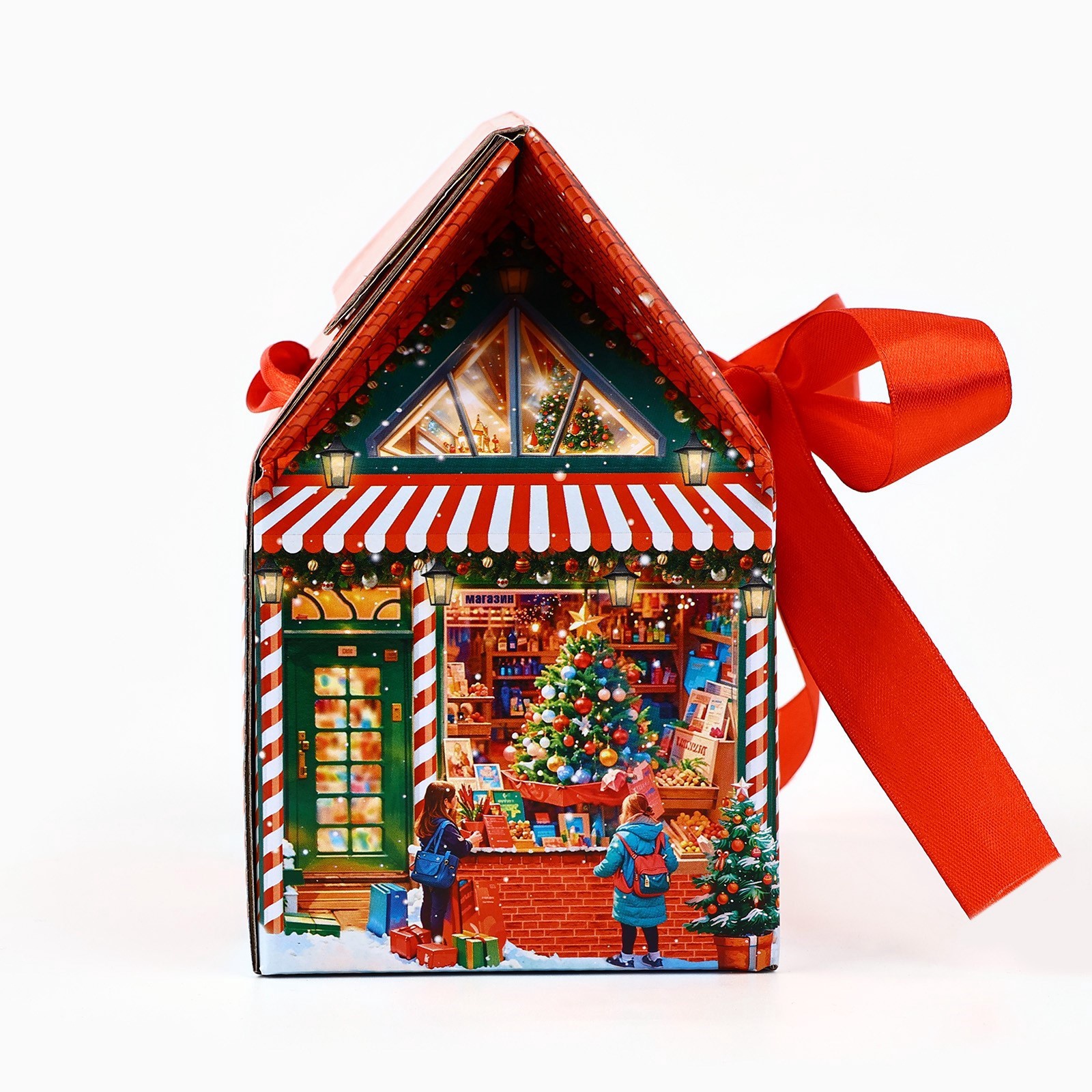 Коробка складная Дарите Счастье "С Новым годом!", 15 х 18 х 10 см - фото 5