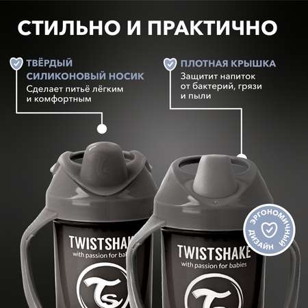 Поильник Twistshake 230 мл 1 шт.