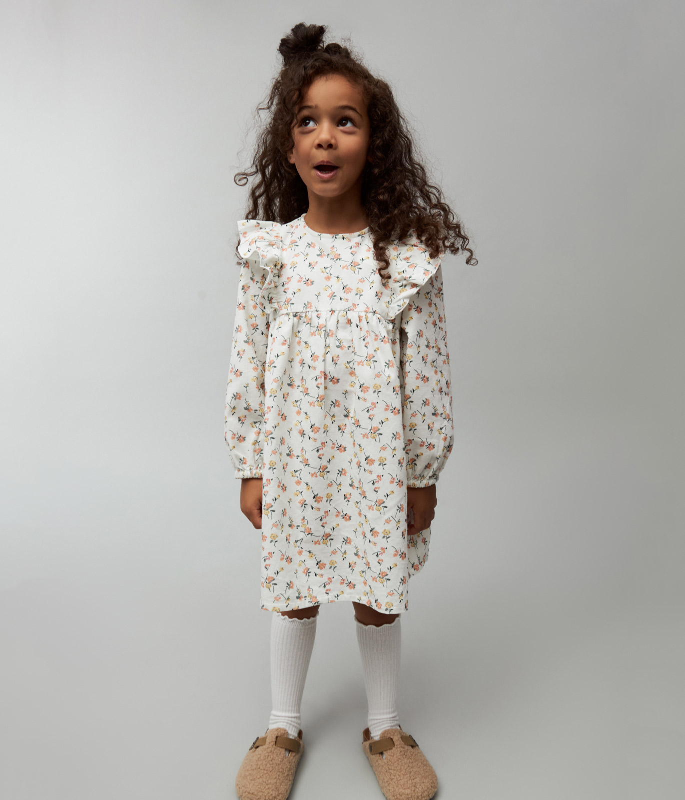 Платье Totti Kids AW23TKG032/Платье детское/Молочный - фото 4