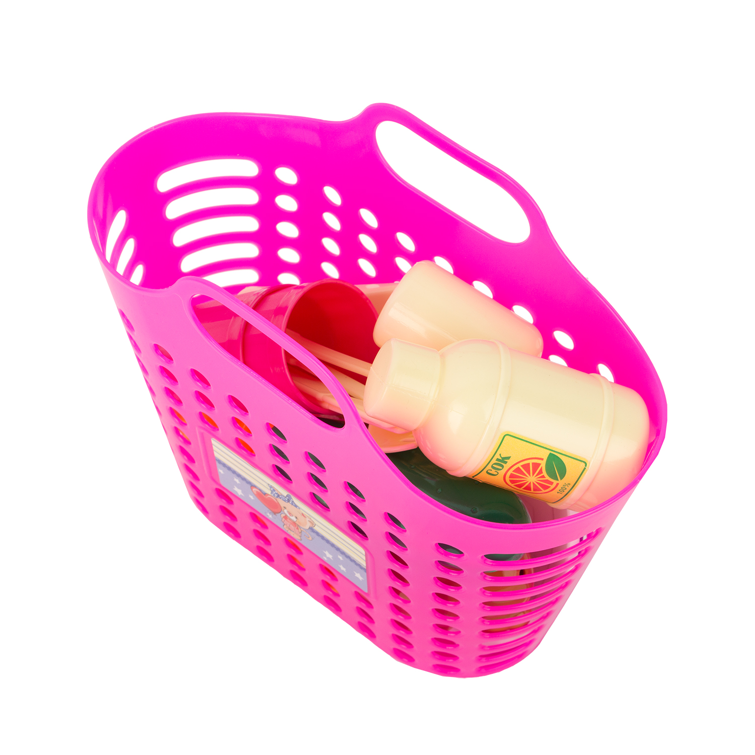 Игровой набор СТРОМ продукты, тележки и корзинки - фото 10