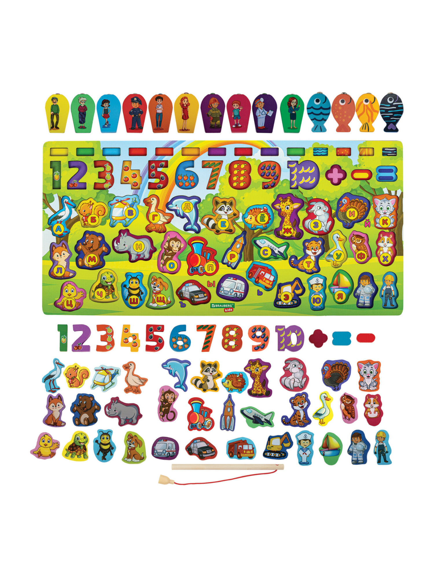 Игрушка Brauberg сортер Монтессори - фото 12