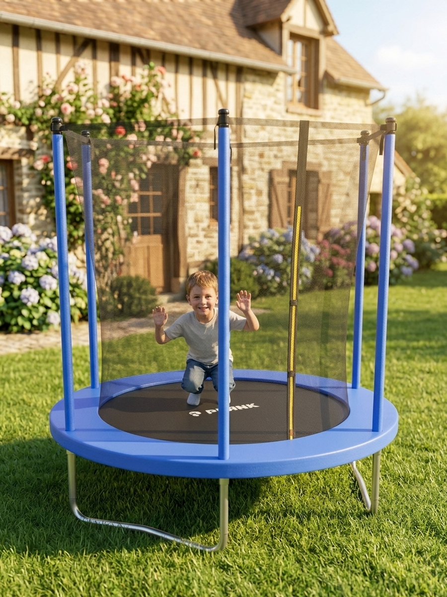 Уличный детский батут Plank SKY 6ft 183 см с внутренней сеткой - фото 9