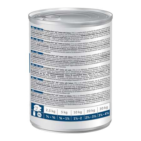 Корм для собак HILLS 370г Prescription Diet d/d Food Sensitivities для кожи при аллергии и заболеваниях кожи с лососем консервированный