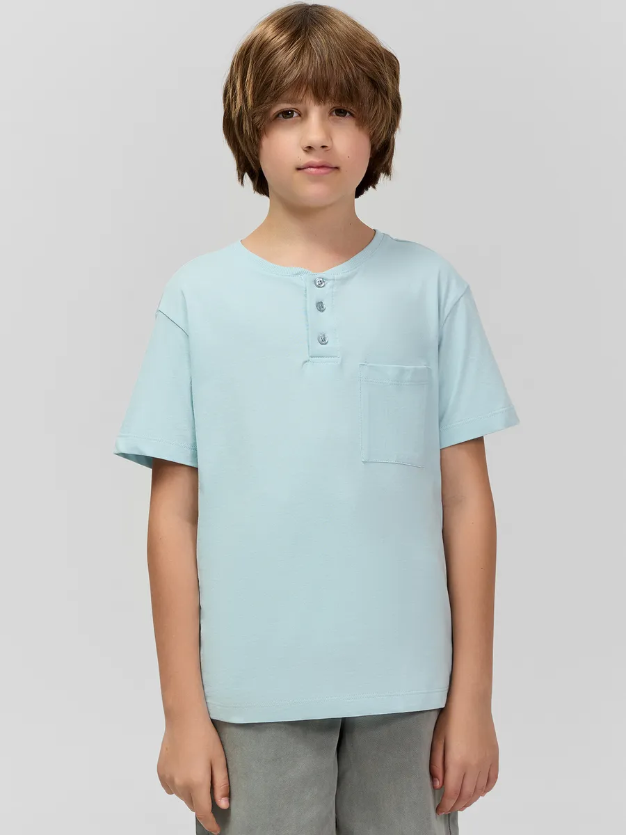 Футболка Mark Formelle (Марк Формэль) 113457/голубая дымка - фото 1