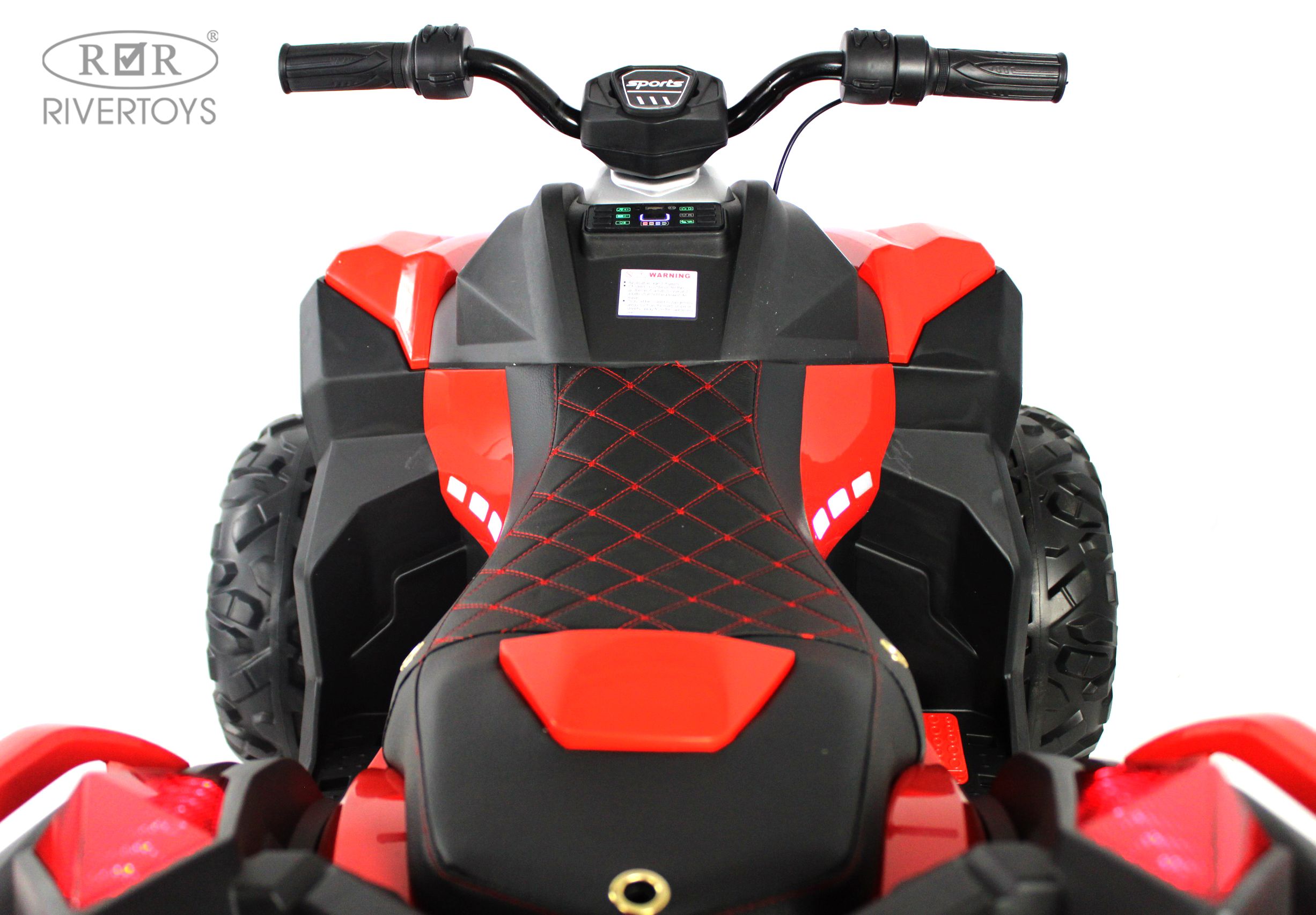 Электромобиль RIVERTOYS Z888VO-RED С пультом ДУ - фото 8