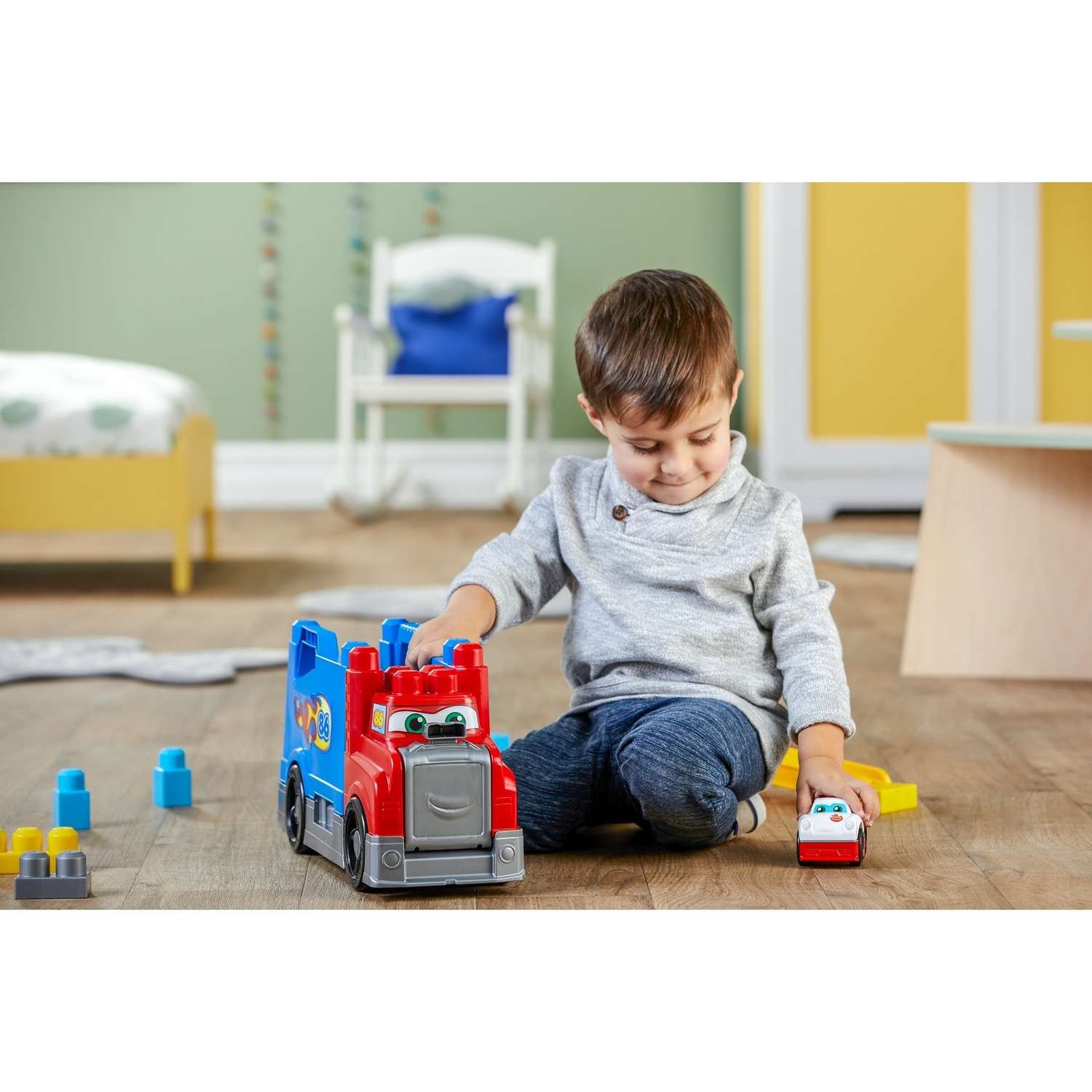 Конструктор Mega Bloks Большая машинка для гонок 12 дет. - фото 27