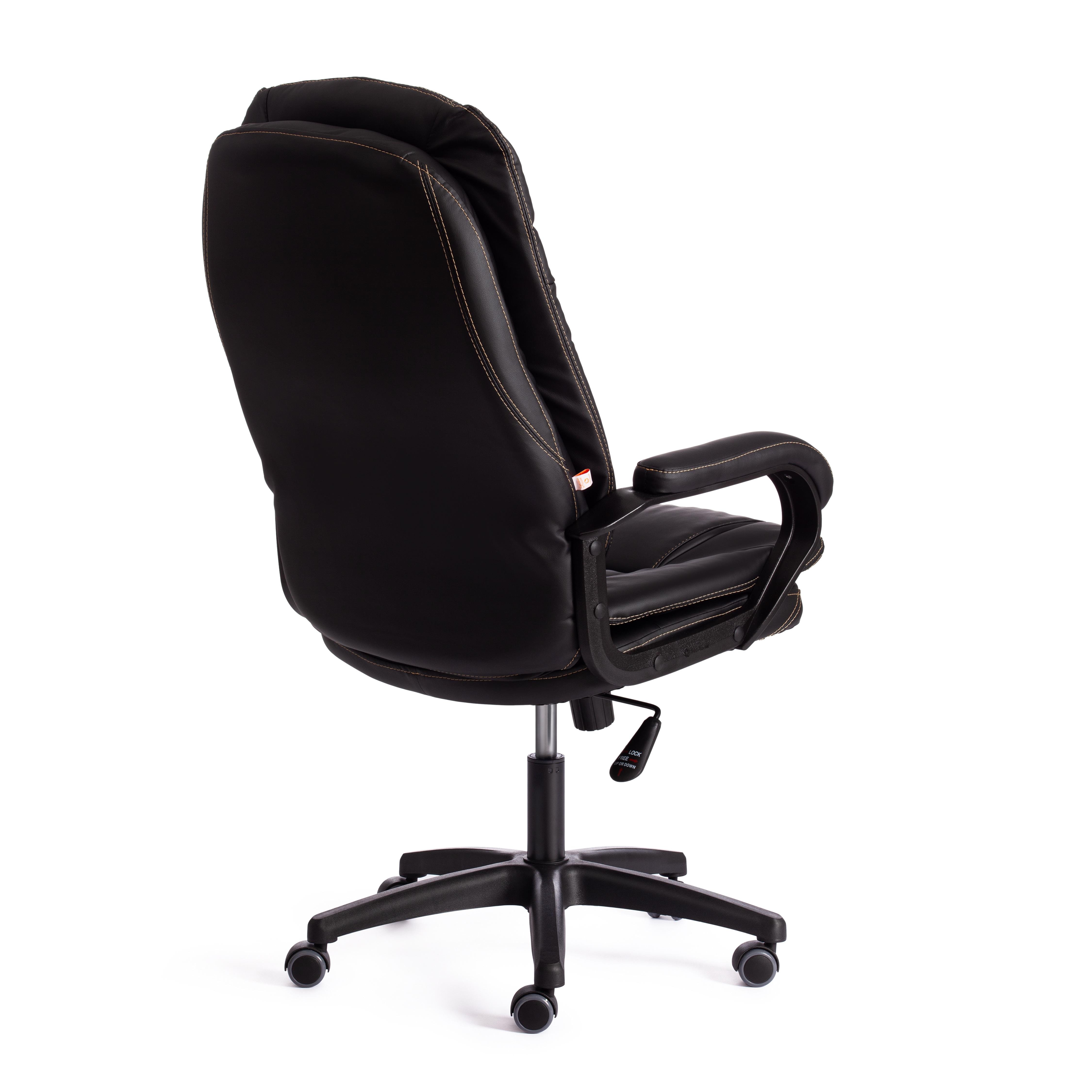 Компьютерное кресло TETCHAIR Комфорт Лт кож/зам черный - фото 4