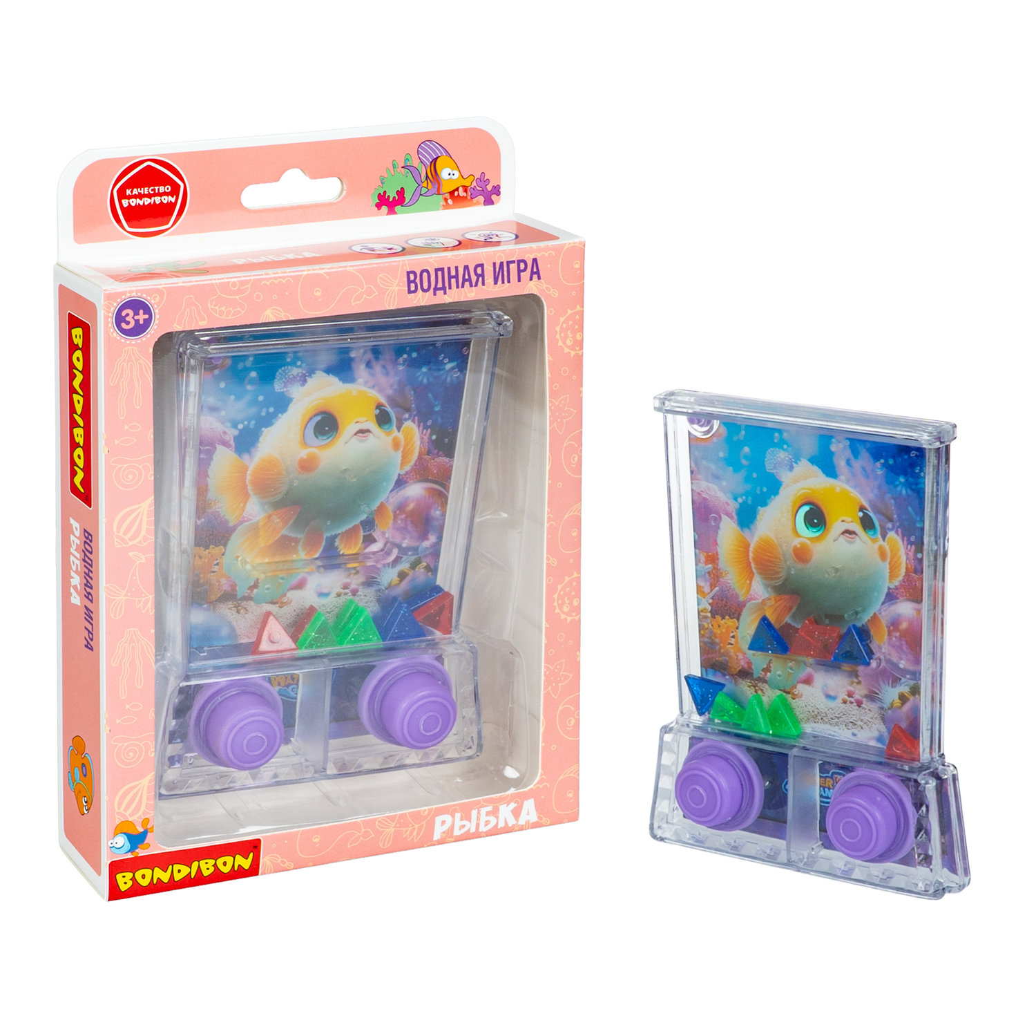Настольная игра Bondibon Рыбка с кристаллами - фото 3
