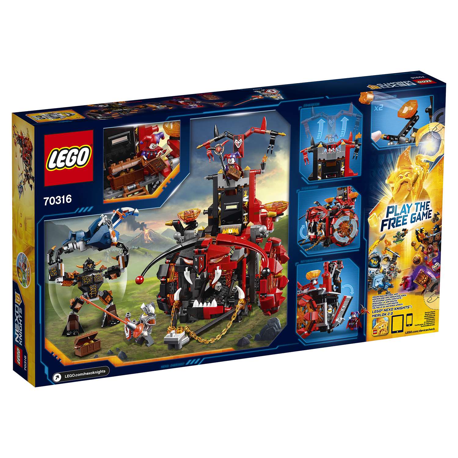 Конструктор LEGO NEXO KNIGHTS блочный - фото 3