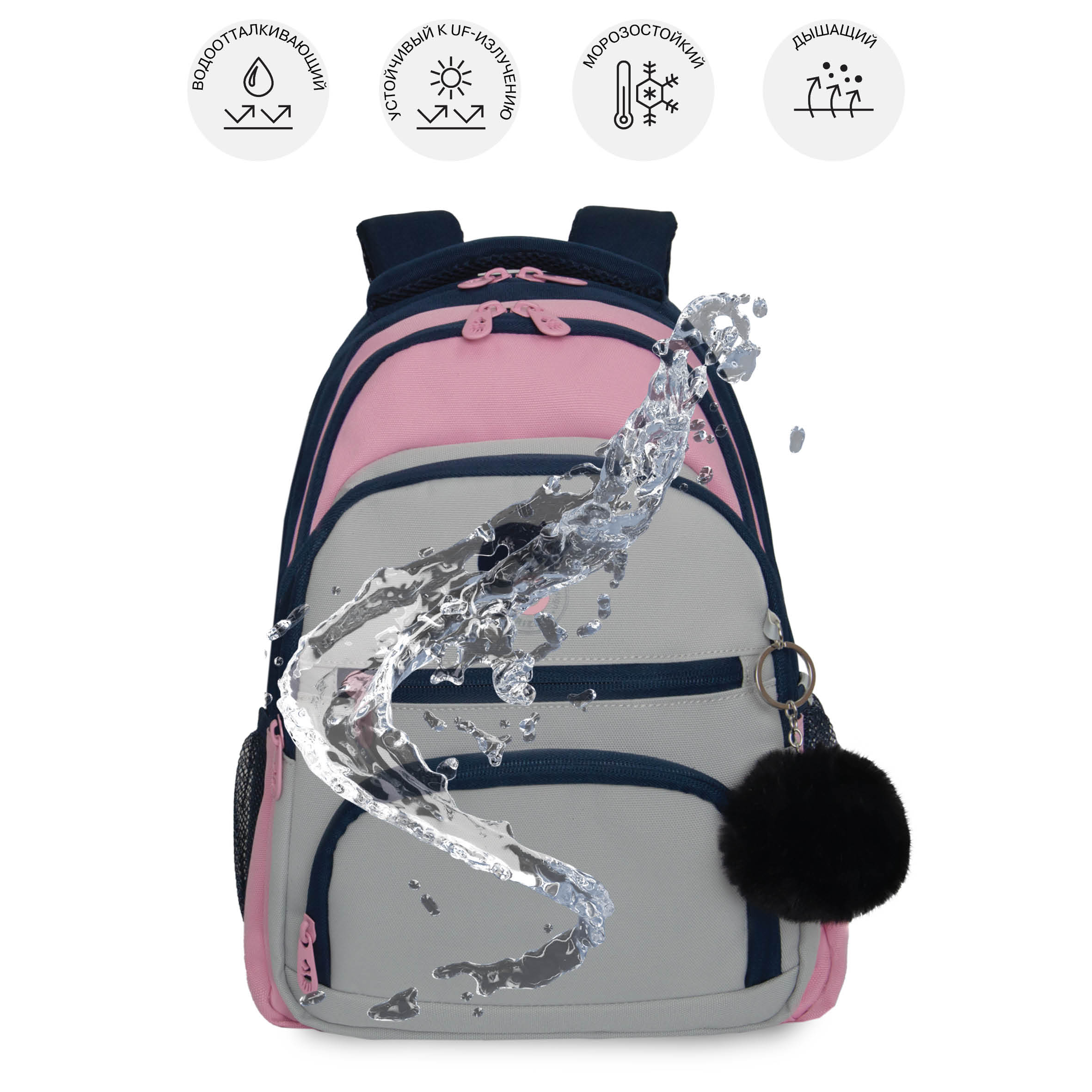 Рюкзак Grizzly для девочки - фото 10