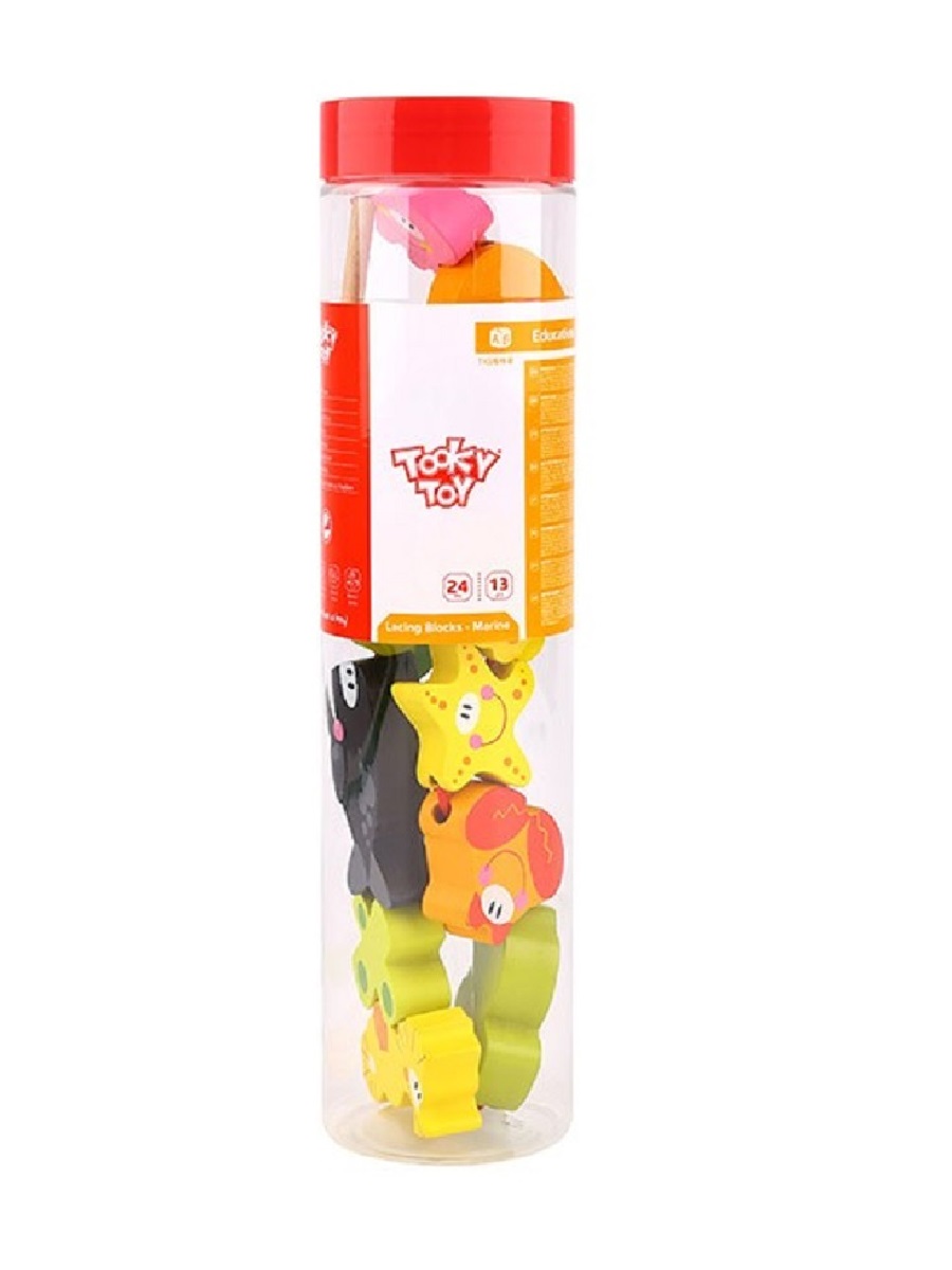 Игрушка Tooky Toy шнуровка - фото 5