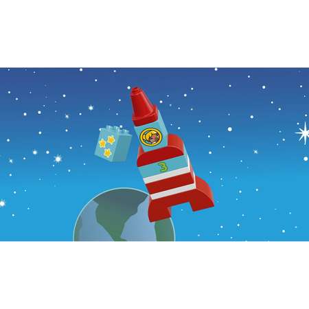 Конструктор LEGO DUPLO Моя первая ракета блочный