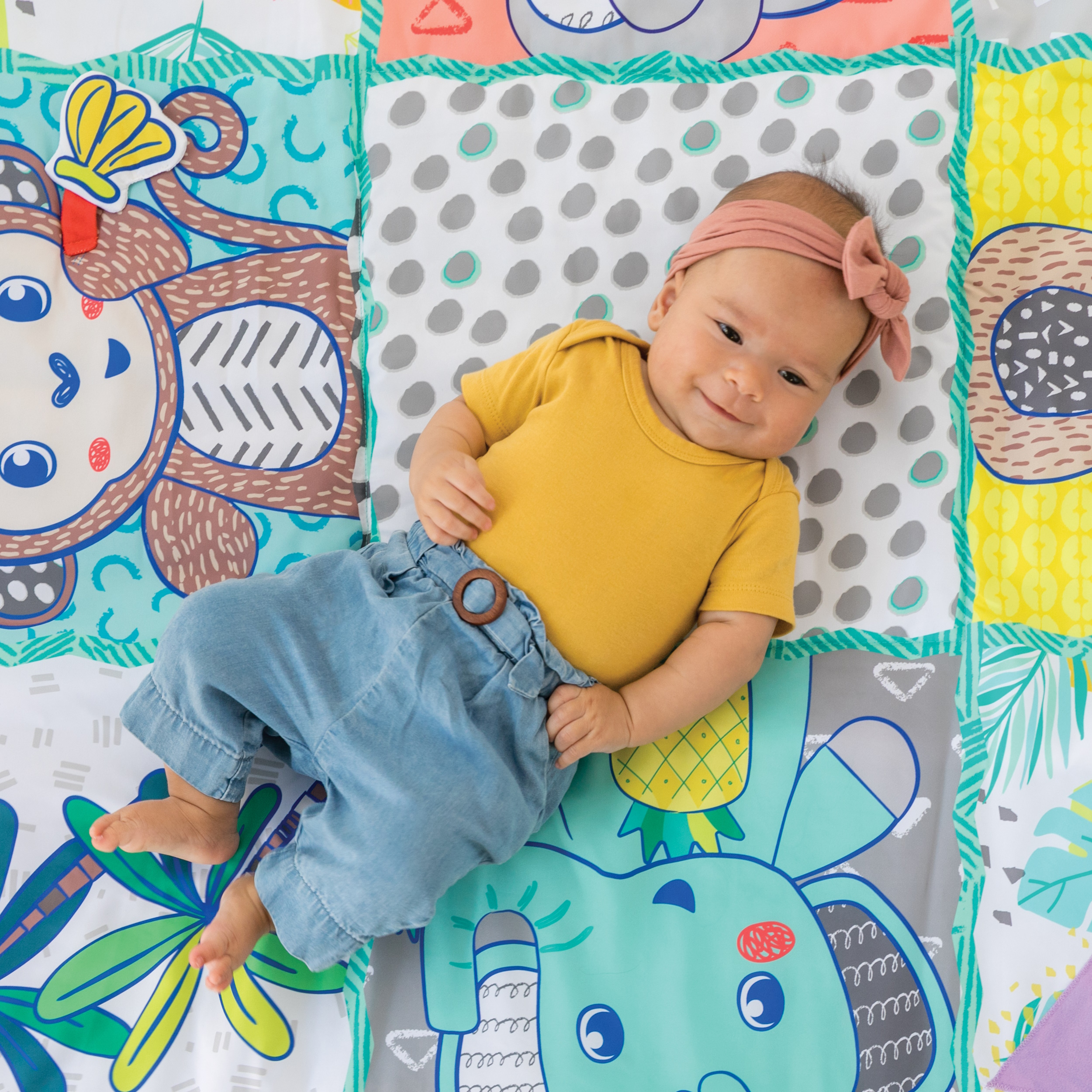 Коврик INFANTINO Ленивец - фото 3