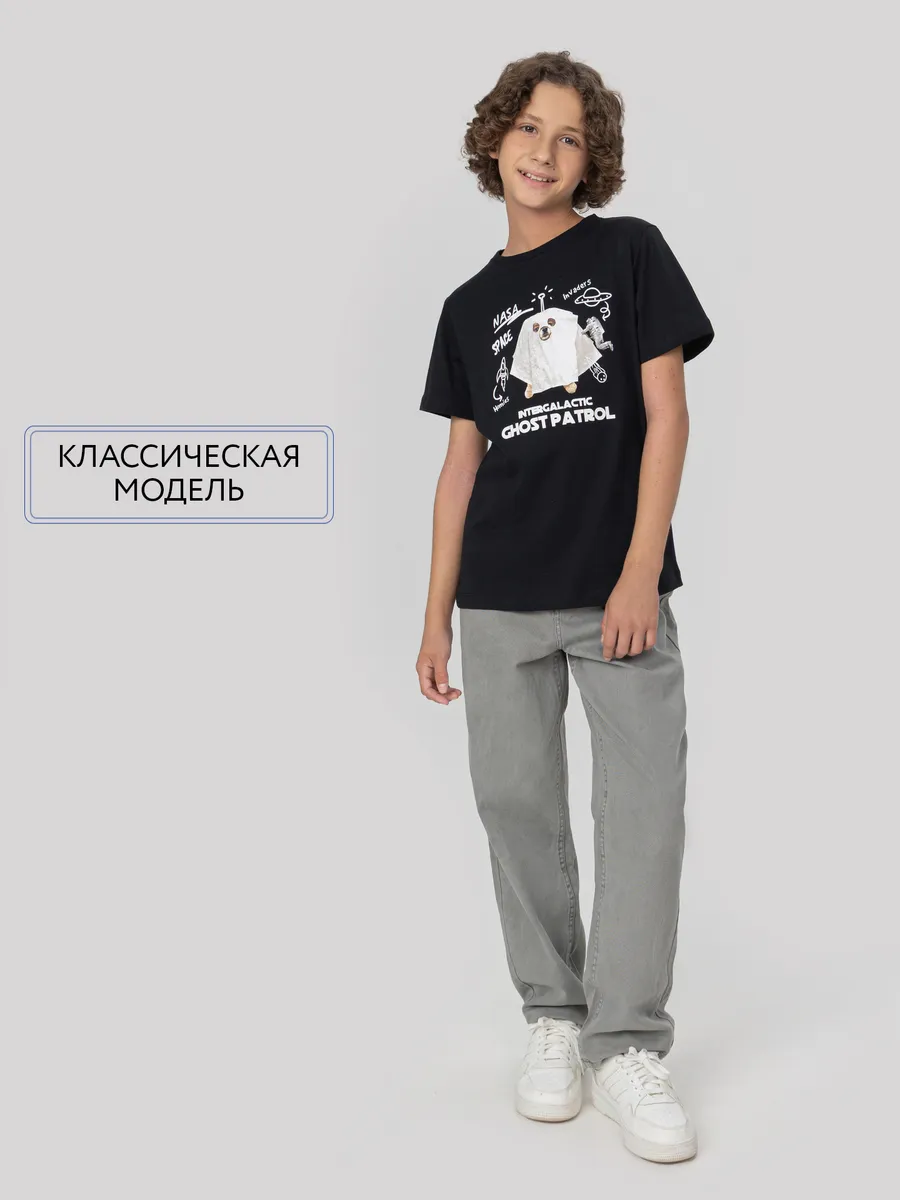 Футболка Mark Formelle (Марк Формэль) 113379/черный +печать5 - фото 3