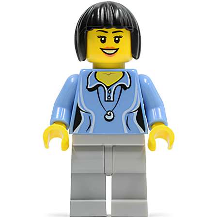 Фигурка LEGO Medium Blue Female