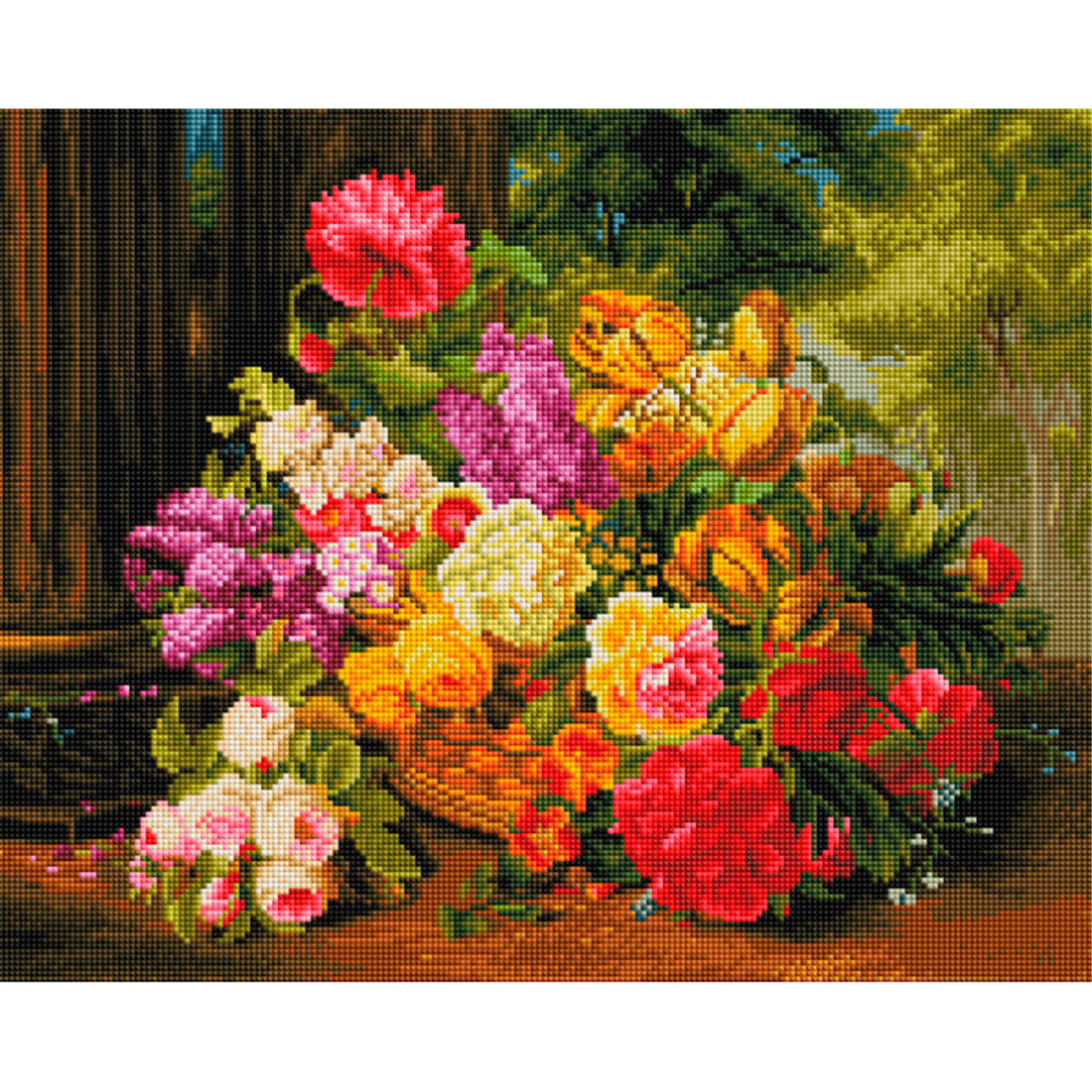 Алмазная мозаика Белоснежка Цветы - фото 1