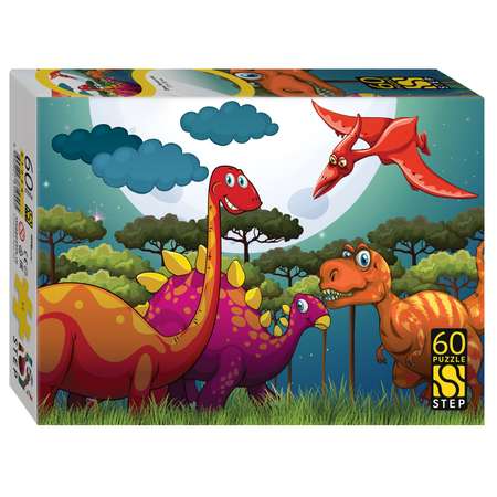 Пазл Step Puzzle Динозавры классический в ассортименте