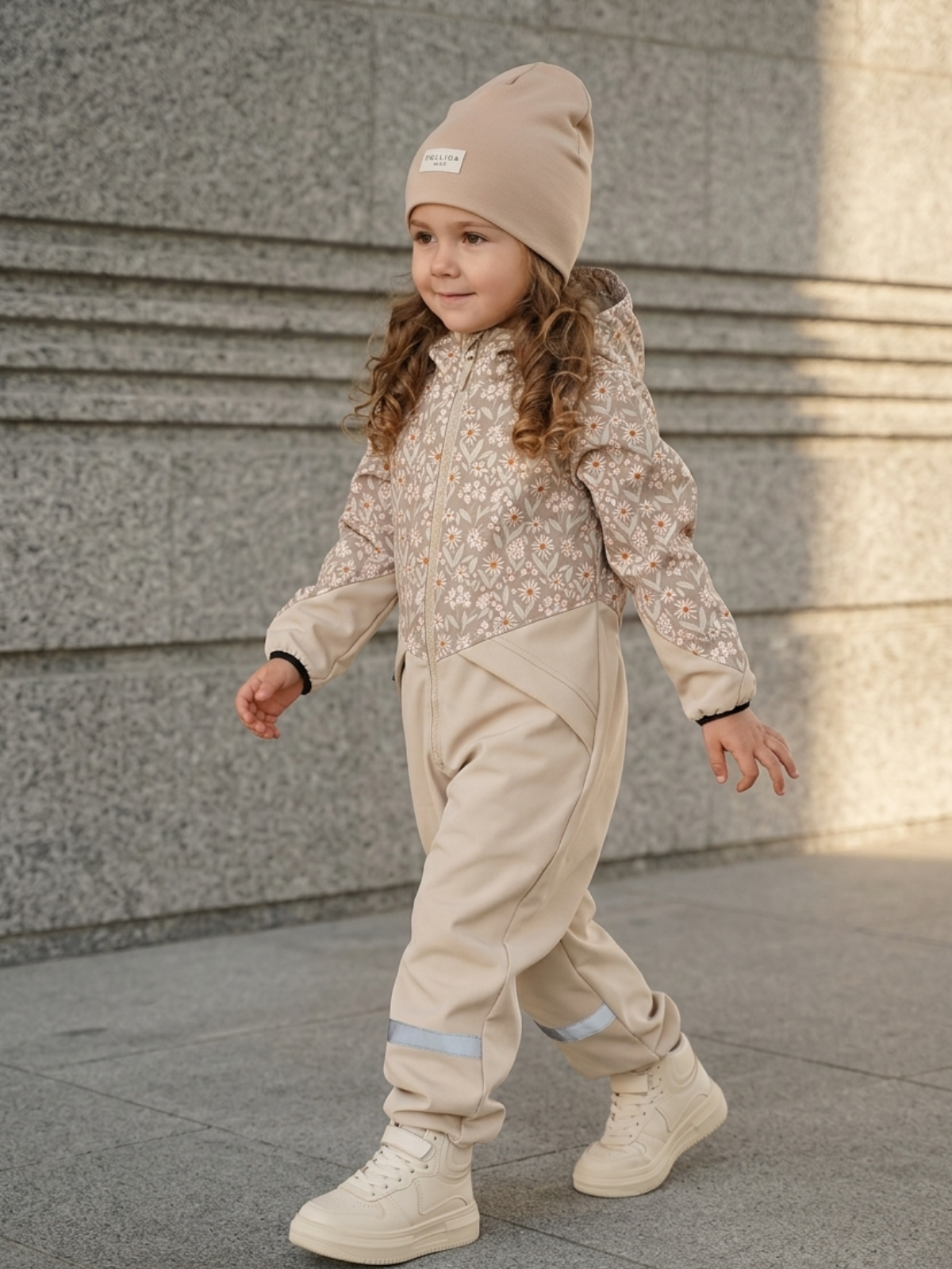 Комбинезон Minilik КОМБЕЗ.Софт.Ромашки - фото 5